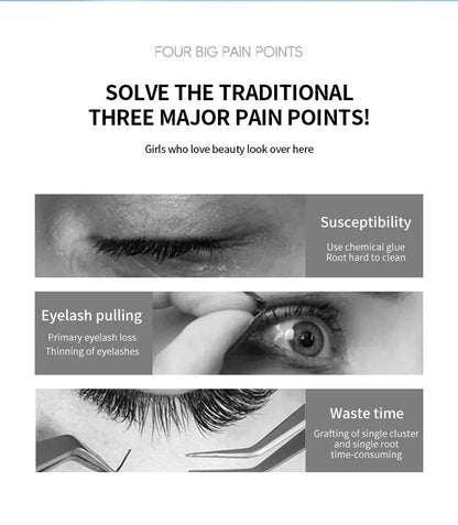 Magnetic False Eyelashes With Applicator